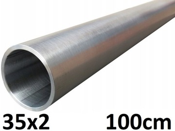 Rura nierdzewna kwasiak fi 35x2mm gat.304 | 100cm