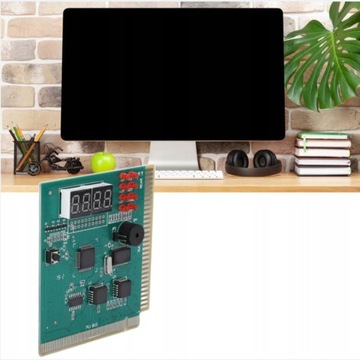 KARTA DIAGNOSTYKA POST PCI ISA 4 BITY DO PC