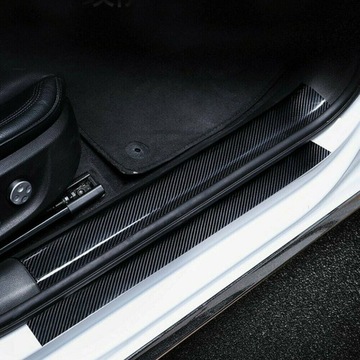 УНИВЕРСАЛЬНАЯ ЗАЩИТНАЯ ПЛЕНКА ДЛЯ АВТОМОБИЛЬНЫХ ДВЕРЕЙ, НАКЛЕЙКА УГЛЕРОДНОГО ВОЛОКНА