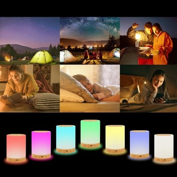Беспроводная 10-цветная сенсорная подсветка RGB