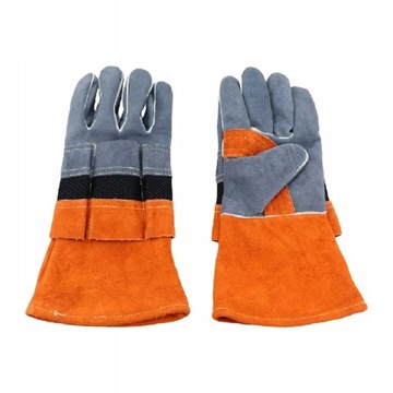 Heat Resistant Gloves Oven BBQ Yellow 10x4.3inch