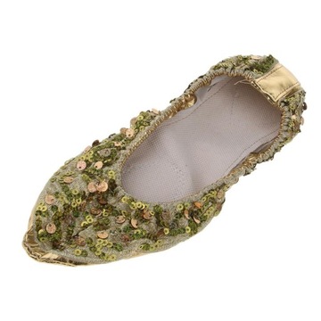 Профессиональная складная обувь для танца живота для танцев.