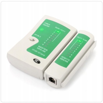 КАБЕЛЬНЫЙ ТЕСТЕР ТЕСТЕР ДАВЛЕНИЯ СЪЕМНИК Щипцы RJ45 РАЗЪЕМ LAN 3 + КОРПУС