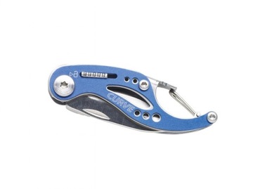 Карманный мультитул Gerber Curve синего цвета.