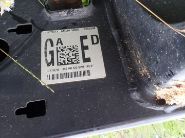 Рама средняя Ford F150 Super Cab 4x2 6.5f 2021-