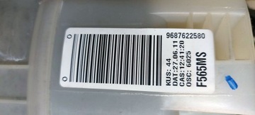 CITROEN OE 9687622580 RADIÁTOR