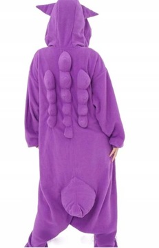 Piżama Onesie KIGURUMI Purpurowy Gengar S-S/M