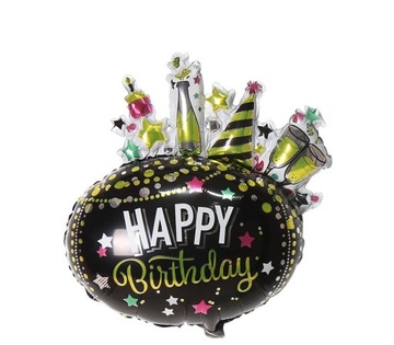 Ogromny Balon Foliowy Urodzinowy 18 21 30 Happy Birthday Prezent Urodziny