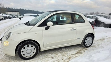 Fiat 500 II Seria 4 1.2 69KM 2016 Fiat 500 ledy super stan zarejestrowany biała, zdjęcie 8