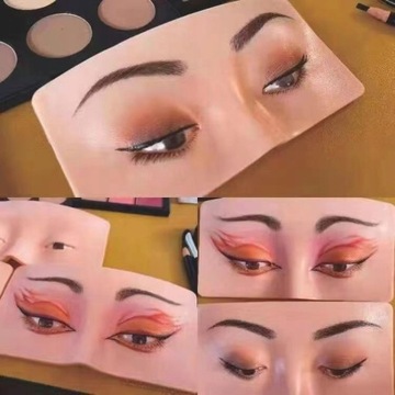 Пластина для модели лица, коврик для макияжа глаз