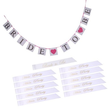 12 . Буквы Белая Лента Бумажные Пояса