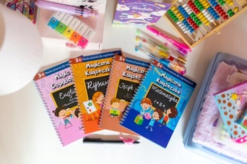 ВОЛШЕБНЫЕ КНИГИ для обучения 3D письму +Талисман