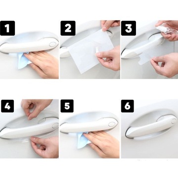 ЗАЩИТНАЯ ФОЛЬГА ДЛЯ РУЧОК VOLVO АВТОМОБИЛЬНЫХ ДВЕРЕЙ АВТОМОБИЛЬНЫЕ НАКЛЕЙКИ С ЛОГОТИПОМ