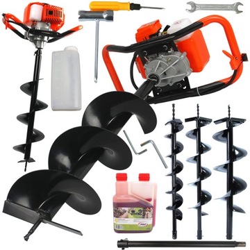 ŚWIDER SPALINOWY WIERTNICA GLEBOWA 3 WIERTŁA +OLEJ