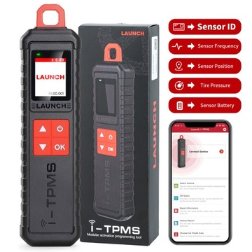Запуск программатора датчика давления в шинах i-TPMS TPMS tsgun ts-gun ДИЛЕР