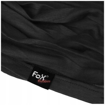 Chusta ochronna Komin wełna MFH Fox Outdoors Merino Lite Czarna