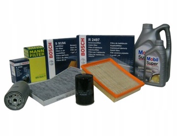 CHRYSLER GRAND VOYAGER III 2.8 CRD FILTRY SADA