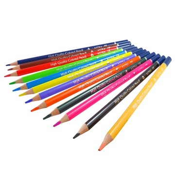 ТРЕУГОЛЬНЫЕ КАРАНДАШИ 12 ЦВЕТОВ ASTRA