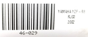 ОСЬ YAMAHA YZF-R6 RJ03 99-02