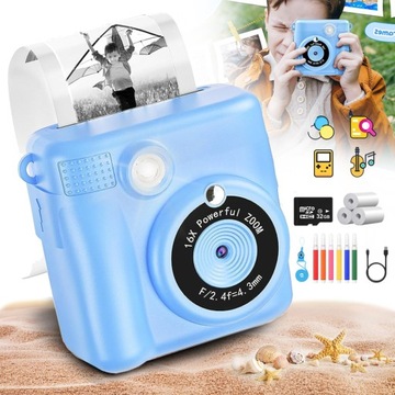 MINI NATYCHMIASTOWA DRUKARKA FOTOGRAFICZNA, PRZENOŚNA DRUKARKA MOBILNA