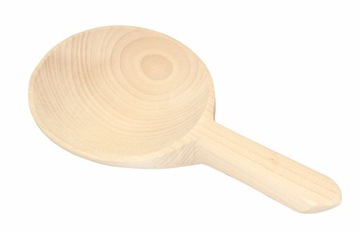 Łyżka Chochelka drewnina do sauny czerpak