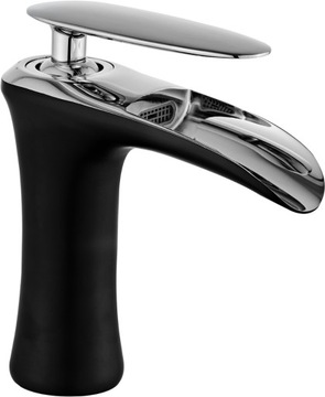 MEXEN LYRA BATERIA UMYWALKOWA MOSIĄDZ CZARNA CHROM