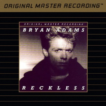 Bryan Adams - reckless MFSL 24K gold CD MOFI UDCD 1 Japan