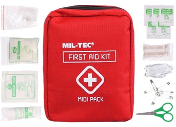 MIL-TEC Аптечка первой помощи MIDI Красный