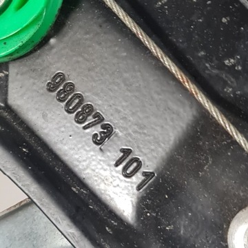 MECHANIZMUS OKNO LEVÝ PŘEDNÍ VW PASSAT B6 980873101