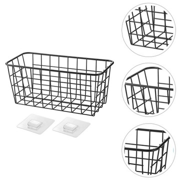 Настенное металлическое мусорное ведро