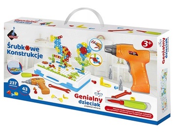GENIALNY DZIECIAK ŚRUBKOWE KONSTRUKCJE