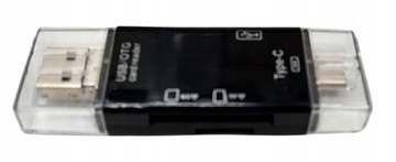 КАРТРИДЕР 5 в 1 SD MicroSD USB TYPE-C MicroUSB OTG