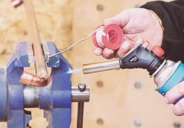 Газовая горелка для пайки, паяльник PIEZO YATO