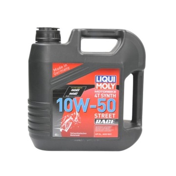 OLEJ LIQUI MOLY 4T 10W50 STREET RACE 4L