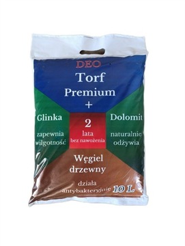 Torf 10 l ogrodniczy premium z dodatkami NOWOŚĆ