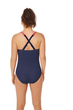 Amoena Strój Kąpielowy dla Amazonek 38C Algarve OP 71700 NAVY/MULTI