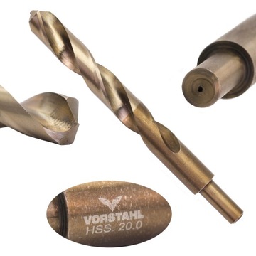 WIERTŁO DO METALU HSS-G KOBALTOWE fi 20,0 mm