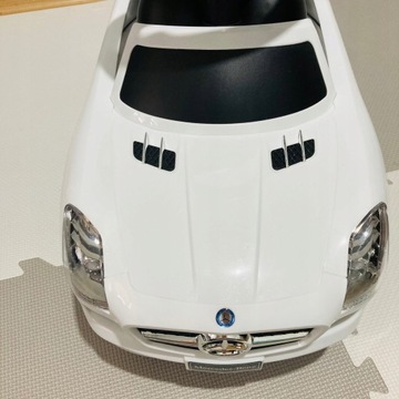 MERCEDES SLS AMG WHITE PUSH RIDER ДЛЯ ДЕТЕЙ