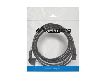 Силовой кабель CEE 7/7 IEC 320 C13, 5 м, черный
