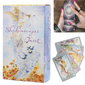 ZESTAW KLASYCZNYCH KART TAROTA 78SZT. SHADOWSCAPES TAROT
