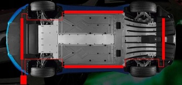 Неоновые вывески Bluetooth - Плавающие - Освещение днища автомобиля