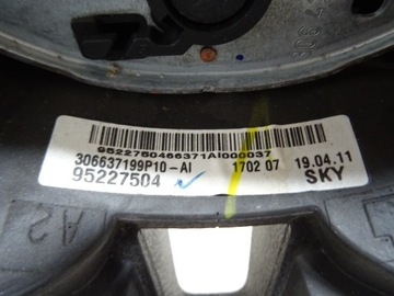 CHEVROLET CRUZE KIEROWNICA SKÓRA SKÓRZANA