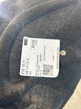 PODBĚH PRAVÉ ZADNÍ PRAVÝ PORSCHE MACAN 95B810972G