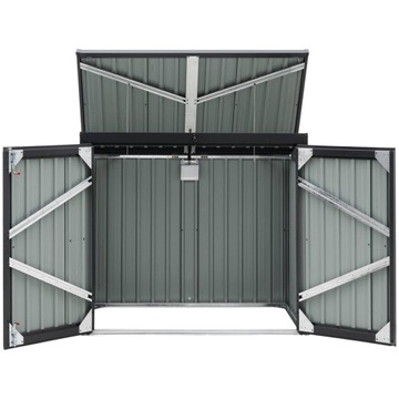 КРЫШКА ДЛЯ МЕТАЛЛИЧЕСКОГО МУСОРНОГО БАНКА ОБЪЕМОМ 2x 240 Л