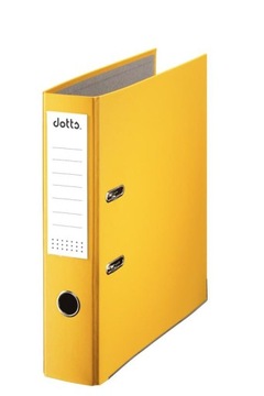 Segregator DOTTS A4 75mm - żółty