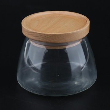 Container for food storage jars with po