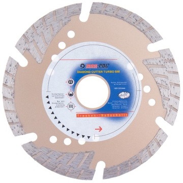 TARCZA DIAMENTOWA 125mm MAR-POL GC KOSTKA M08721