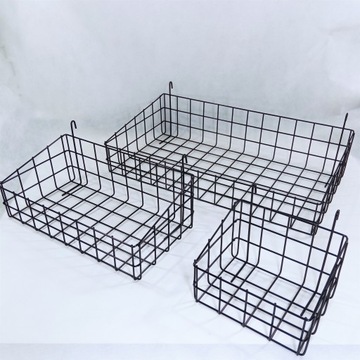 ПОДВЕСНАЯ КОРЗИНА ДЛЯ ВИТРИНОВОЙ РЕШЕТКИ, 20 СМ