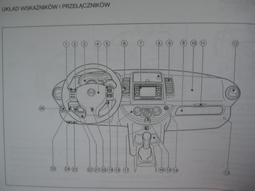 Nissan Note I 2006-2012 Polska instrukcja obsługi Nissan Note 2010r orygina