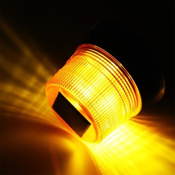 OBROTOWA LAMPA OSTRZEGAWCZA KOGUT LED BŁYSKU SŁONECZNEGO PODSTAWĄ MAGNETYCZ